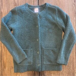 Hanna Andersson Forest Green Knit Cardigan